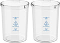 SalonDepot Water Jar for Facial Steamer Universal Plastic Water Cup 2 PCS by SalonDepot