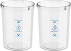 SalonDepot Water Jar for Facial Steamer Universal Plastic Water Cup 2 PCS by SalonDepot