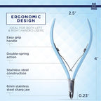 Blue Cross Cuticle Remover Nippers, Professional Nail Care Cutter & Trimmer - Image 6
