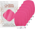 Natural Elephant Exfoliating Hammam Glove | Authentic Moroccan Kessa Body Scrub by NaturalElephant