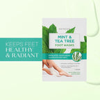 Skin 2.0 Tea Tree & Mint Foot Masks - Image 2