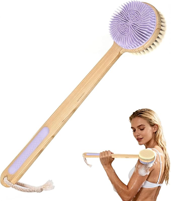 Back Scrubber for Shower by -100SoftSilicone-