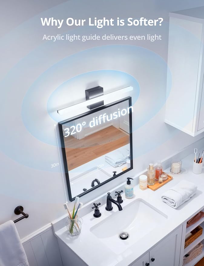 Combuh 24Inch Long Vanity Light - Image 3