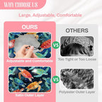 Sea Turtle Reusable Shower Cap Ocean Double Layer Waterproof Shower Caps Large - Image 4