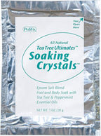 Pedifix Tea Tree Ultimates Soaking Crystals Foot Bath 6 Packets, 1 Ounce each - Image 3