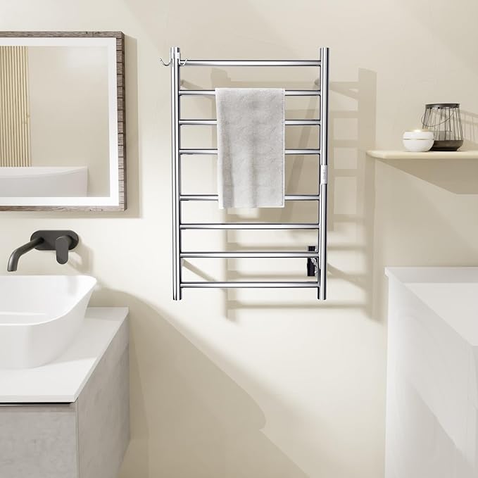 Wall Mounted Towel Warmer 8 Bars - Image 5