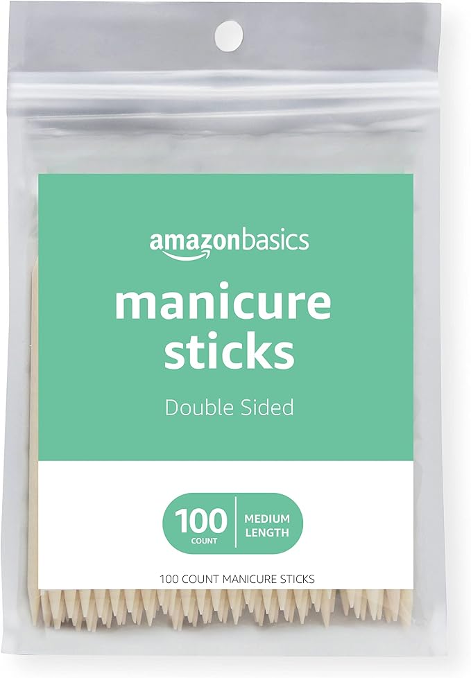 Amazon Basics Double Sided Manicure Sticks by AmazonBasics