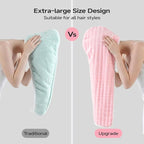REDKISS 3 Pack Extra Large Microfiber Hair Towels - Image 8