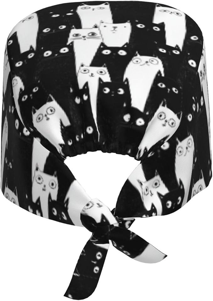 Alligator Ice Cream Working Cap, Scrub Cap - Image 2