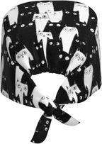 Alligator Ice Cream Working Cap, Scrub Cap - Image 2