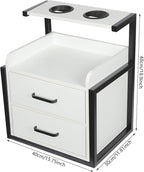 Suspended Salon Wall Cabinet - Image 2