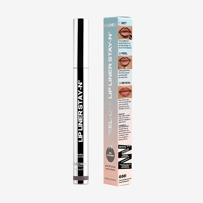 Sacheu Lip Liner STAY-N Peel Off Lip Stain — Long Lasting Waterproof Lip Tint - Image 9