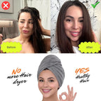 KELVO Microfiber Hair Towel Wrap - Image 7