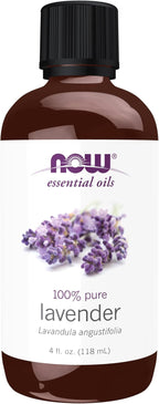 NOW Essential Oils, Lavender Oil, Soothing Aromatherapy Scent, Steam Distilled by NOW
