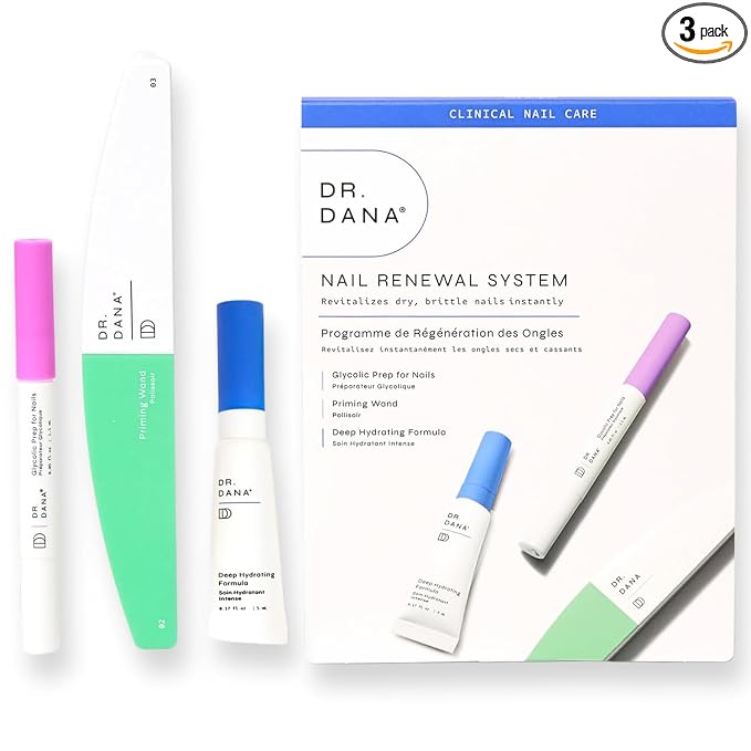 Dr. Dana Nail Repair Kit for Damaged Nails – Strengthening & Exfoliating by DrDanaBeauty