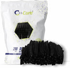 Disposable Bouffant Caps 21 Inch Non Woven Hair Net Elastic Head Cover by C-Cure
