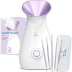 NanoSteamer Large 3-in-1 Nano Ionic Facial Steamer by PureDailyCare