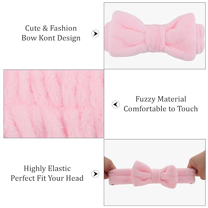 8 Pack Spa Headband for Washing Face - Image 6