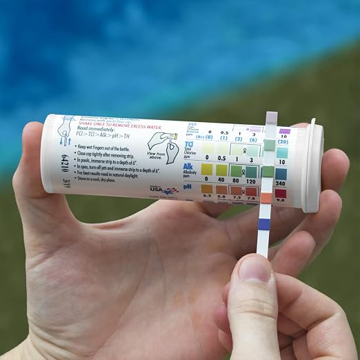 Poolmaster Smart Test 6-Way Swimming Pool and Spa Water Chemistry Test Strips - Image 5