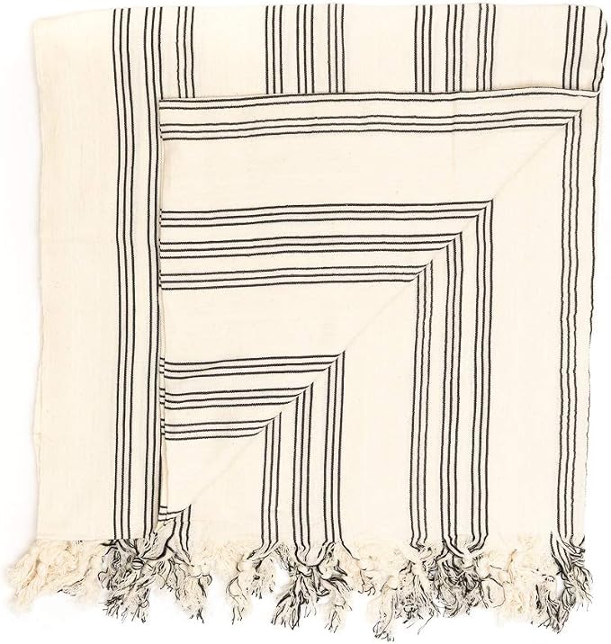 Morrocan Beach Towel | Cotton Blanket Throw, Sand Free, Quick Dry, Turkish - Image 3