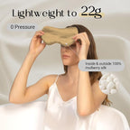 ZIMASILK Adjustable 100% 22 Momme Mulberry Silk Sleep Mask - Image 2