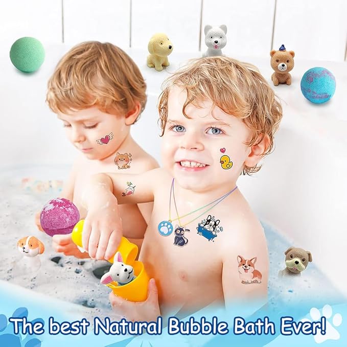 Bath Bombs for Kids with Surprise Inside for Girls Boys Toddlers, 20 Pack - Image 6