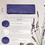 Flexseed Eye Pillow, Hot or Cold Weighted Satin Eye Mask, Microwaveable Moist - Image 4