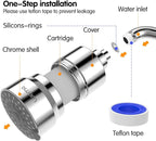 Filtered Shower Head, 2-in-1 Shower Head Filter-5 Modes High Pressure Output - Image 6
