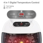 Foot Spa Bath Massager with Heat Bubbles and Vibration Massage and Jets - Image 2