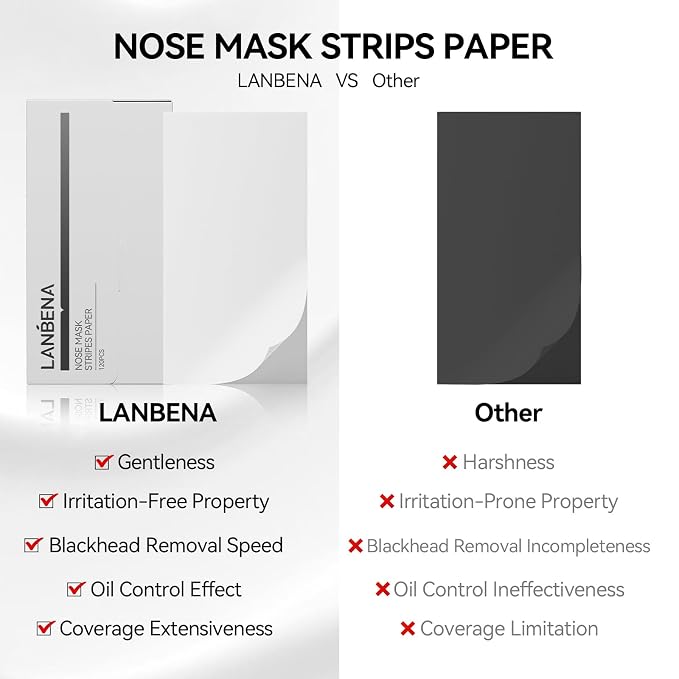 LANBENA 120 Pcs Nose Mask Strips Paper, Compatible - Image 5