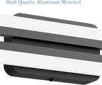 Ralbay 40" LED Black Vanity Light 40W Frosted Aluminum Modern LED Black - Image 6