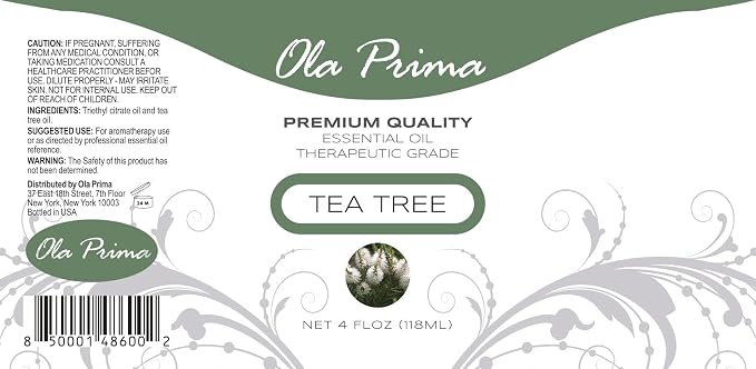 Ola Prima Australian Tea Tree Essential Oil – 4 fl oz Therapeutic Grade - Image 2