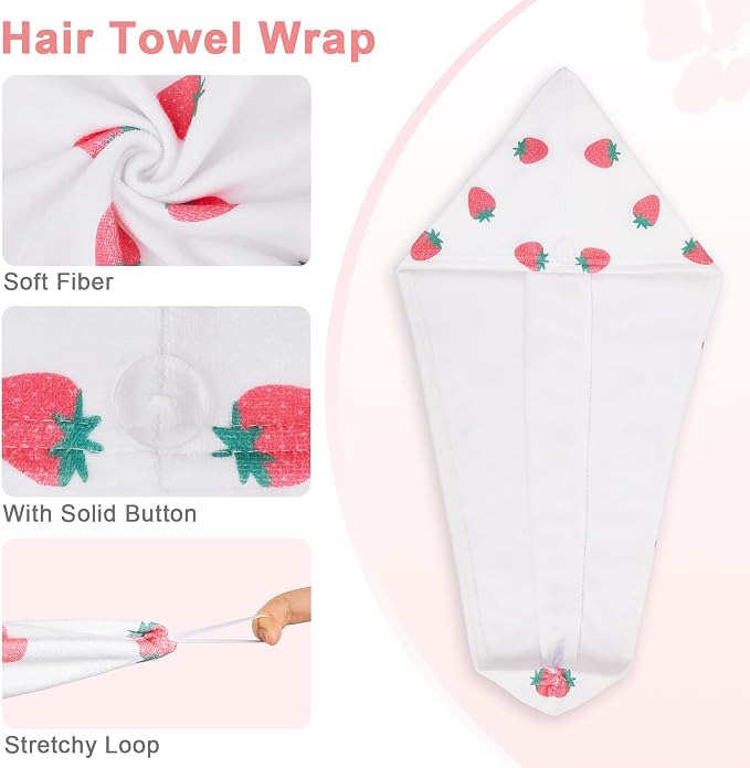 Unicorn Castle Microfiber Hair Towel - Image 5