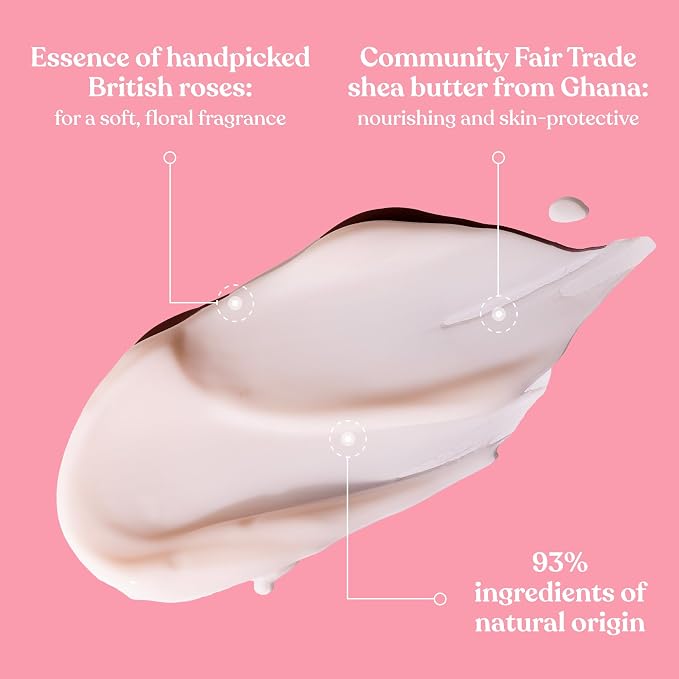 The Body Shop British Rose Hand Cream 30ml - Image 4