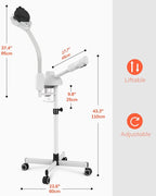 TASALON Professional 2 in 1 Facial Steamer - Image 2