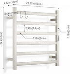 Wall Mounted Towel Warmer Square 6 Bars - Image 2