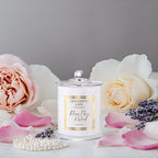 Chloefu LAN Rose Scented Candles, Oud Candle Gifts - Image 4