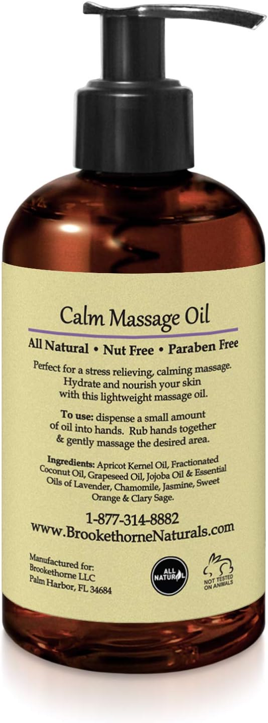 Calm Massage Oil for Massage Therapy - Image 9