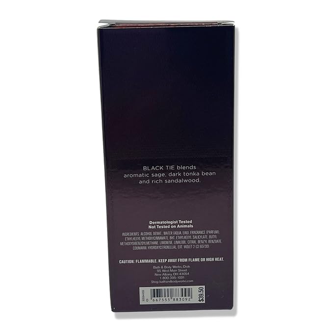 Bath & Body Works Black Tie Cologne - Image 4