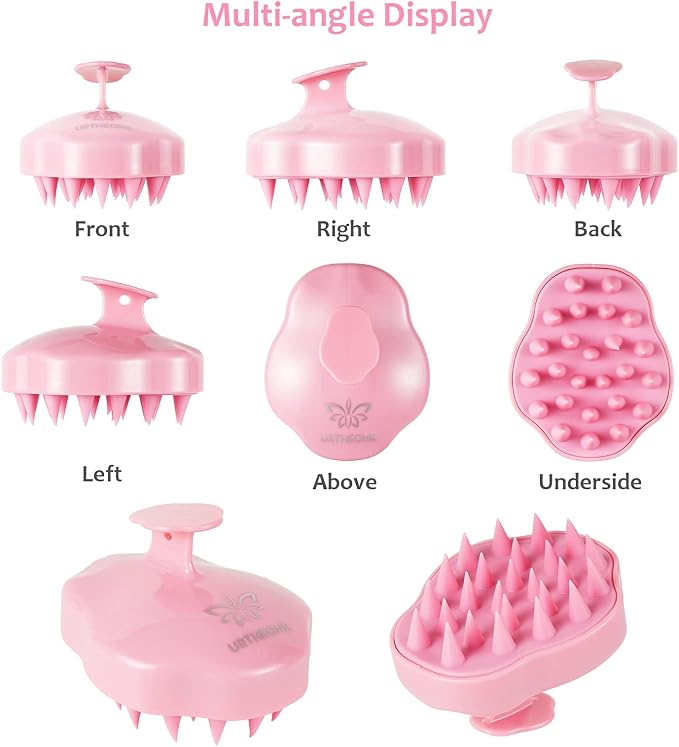 URTHEONE Soft Silicone Hair Scalp Massager Shampoo Brush - Image 5
