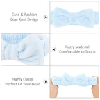 8 Pack Spa Headband for Washing Face Stocking Stuffers Skincare Headbands Bulk - Image 6