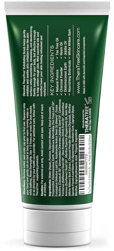 TheraTree Tea Tree Oil Exfoliating Body Scrub - Image 6