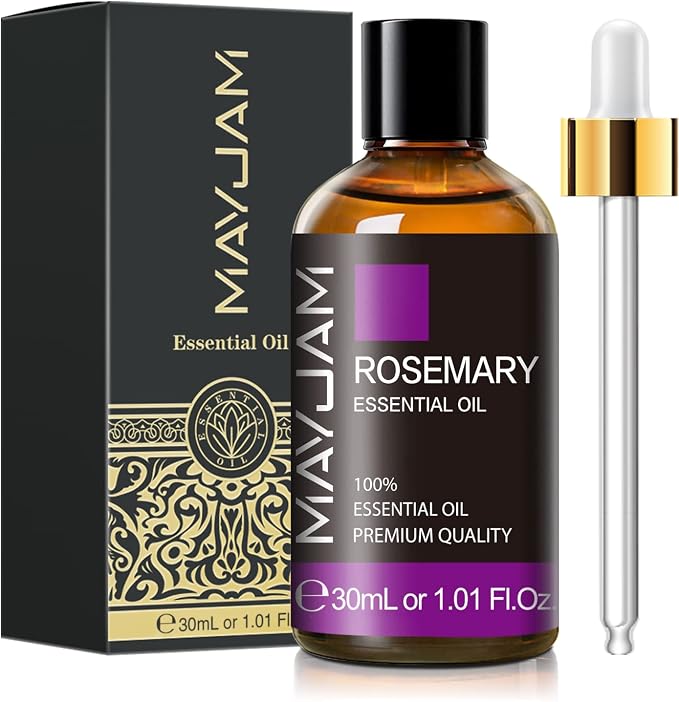 Rosemary Essential Oil 30ML/1.01FL.OZ, MAYJAM Premium Rosemary Oil Essential - Image 2