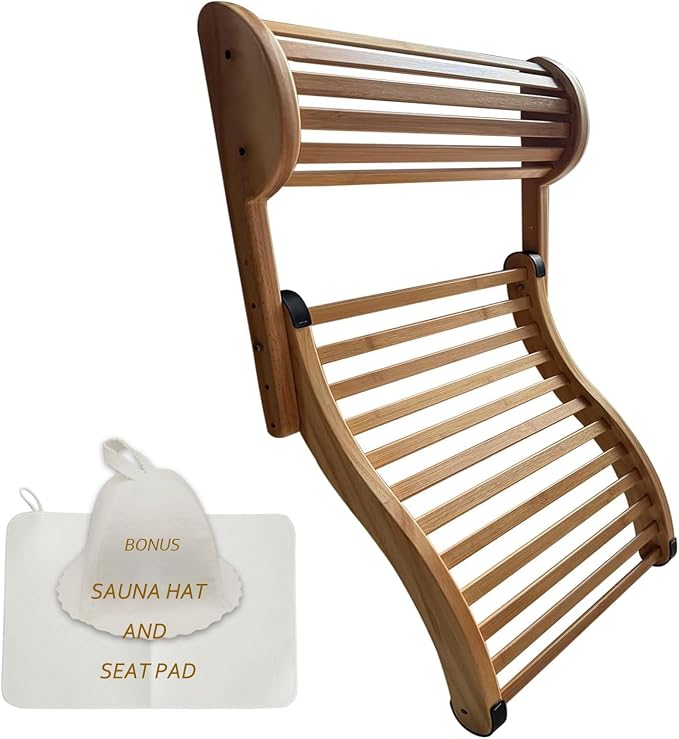 Adjustable-Height Sauna Backrest by NUIBY-MakeYourLifeEasier