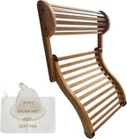 Adjustable-Height Sauna Backrest by NUIBY-MakeYourLifeEasier