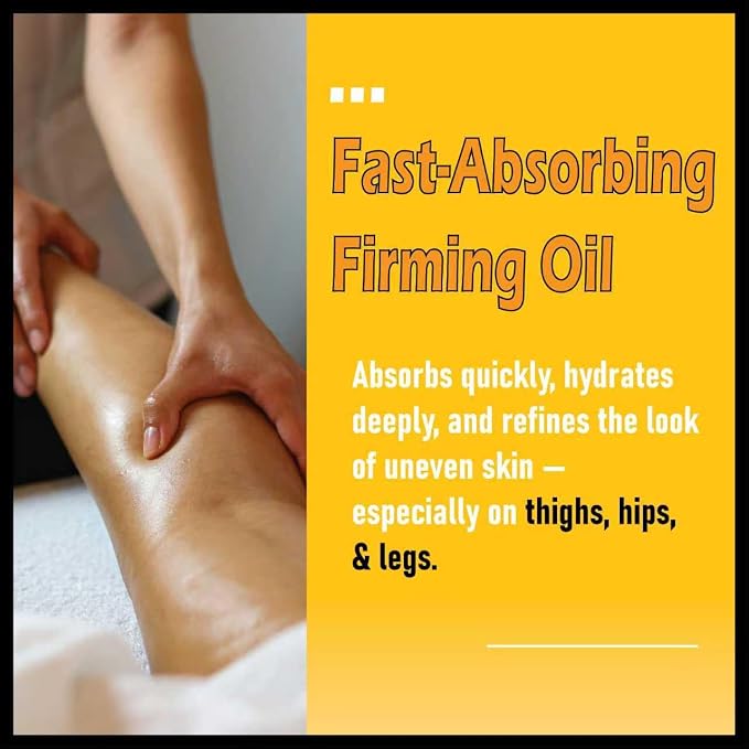 ELovelle Anti-Cellulite Massage Oil, Firming Body Massage Oil - Image 4