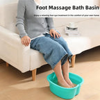 Ytterbium Foot Soaking Bath Basin, Large Massage Foot Soaking Tub, Plastic Home - Image 5