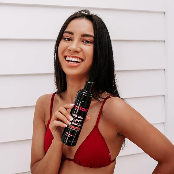 b.tan Ultra Dark Self Tanner Mousse | Too Tan - Image 8