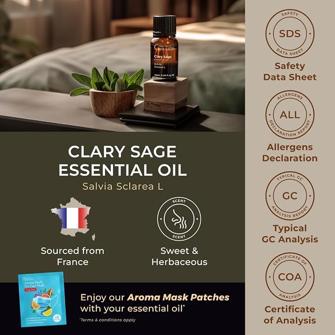 100% Pure Clary Sage Essential Oil - Image 6