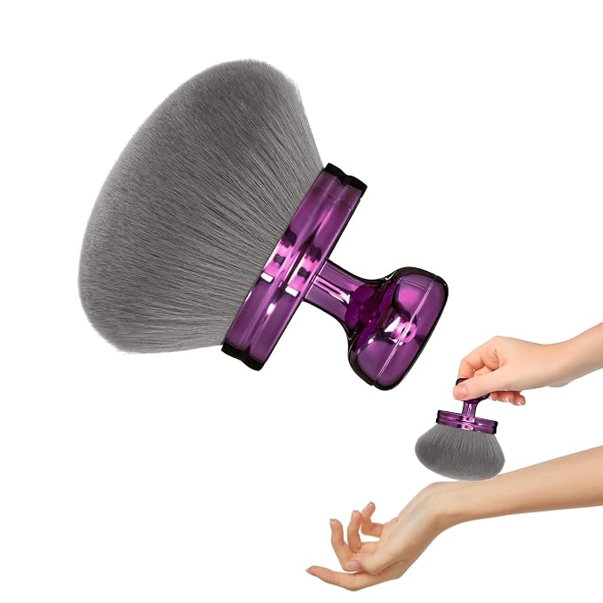 Body Makeup Brush Extra Large Oval Self Tanning Brush Multipurpose 74mm by YAFIYGI